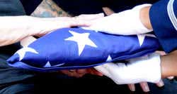 Memorial Service For Robert L Simonson - Photos by Q Madp - www.OurWarHeroes.org